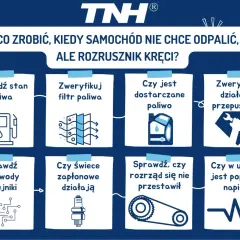 Co zrobić, gdy auto nie odpala, a rozrusznik kręci? Sprawdź paliwo, filtry, świece, rozrząd i napięcie. Unikaj prób jak odpalić rozrusznik na krótko.