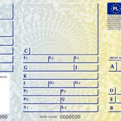 Dowód rejestracyjny z polem "ROK PRODUKCJI". Widoczne dane pojazdu i organu wydającego.