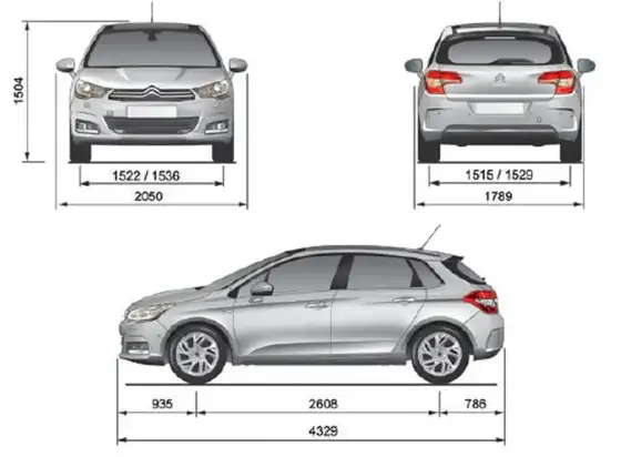 Wymiary Citroëna C3 Picasso. Czy zmieści się w garażu?