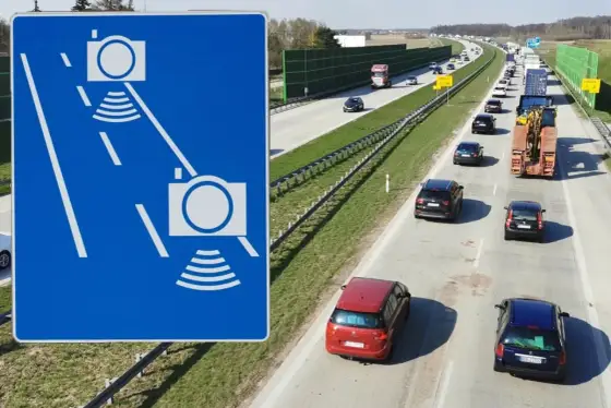 Odcinkowy pomiar prędkości. Jak działa i jaki mandat grozi?